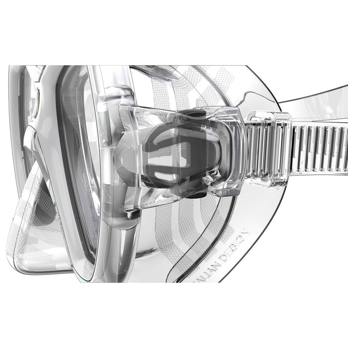 Masque de snorkeling Elba Transparent-Blanc Seac 75-41W-SKL