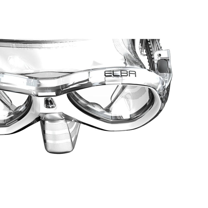 Masque de snorkeling Elba Transparent-Blanc Seac 75-41W-SKL