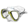 Masque de snorkeling Elba Transparent-Jaune Seac 75-41Y-SKL