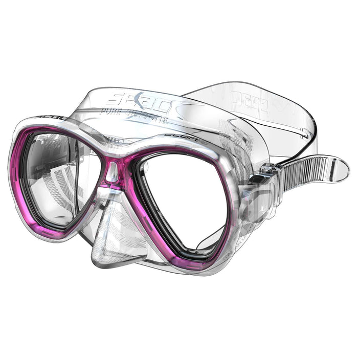 Masque de snorkeling Elba Md Clear-Rose Seac 75-42P-SKL