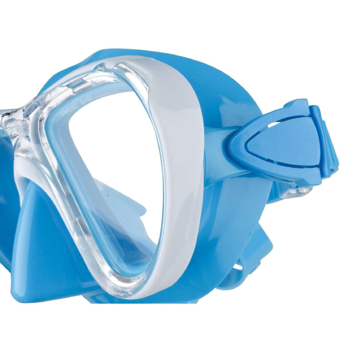 Masque de snorkeling Procida Slt Light-Bleu Seac 75-46AZ-SLTAZ