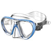 Masque de snorkeling Procida Slt Clear-Bleu Seac 75-46B