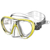 Masque de snorkeling Procida Slt Clear-Jaune Seac 75-46Y