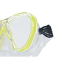 Masque de snorkeling Procida Slt Clear-Jaune Seac 75-46Y