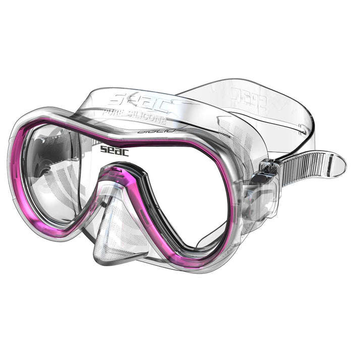 Masque de snorkeling Giglio Md Clear-Rose Seac 75-48P-SKL