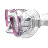 Masque de snorkeling Giglio Md Clear-Rose Seac 75-48P-SKL