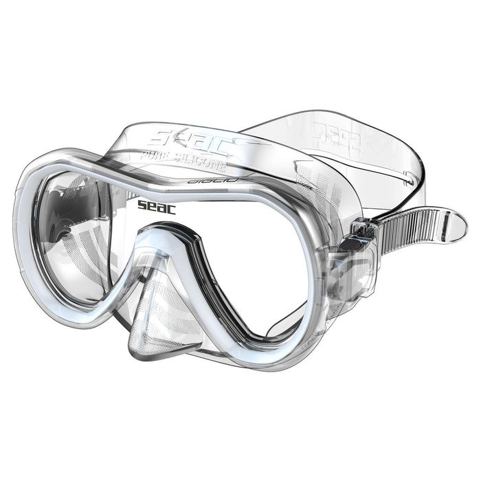 Masque de snorkeling Giglio Md Clear-Blanc Seac 75-48W-SKL