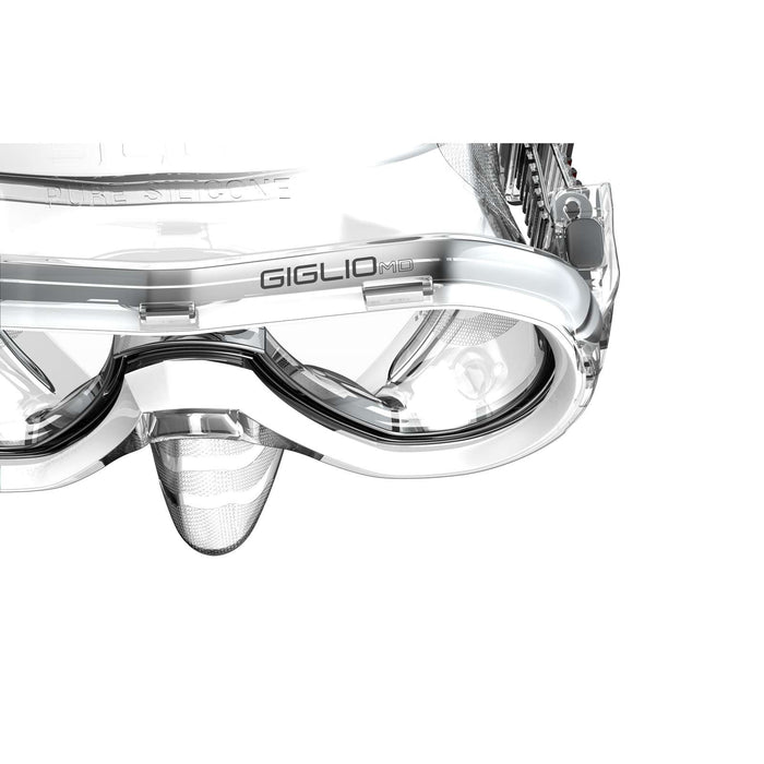 Masque de snorkeling Giglio Md Clear-Blanc Seac 75-48W-SKL