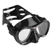 Masque de Pêche en Apnée et Spearfishing Cove Noir-Rouge Seac 75-58N-SBL