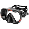Masque de plongée Boss Noir-Rouge Seac 75-5NR-SBL