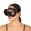 Masque de plongée Boss Noir-Rouge Seac 75-5NR-SBL