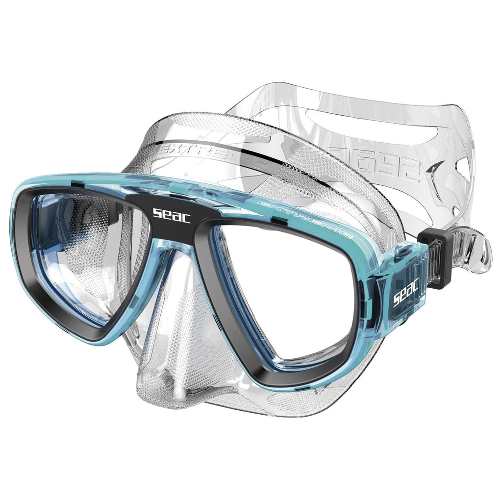 Masque de plongée Extreme 50 Transparent-Aquamarine Seac 75-65A-SKL