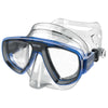 Masque de snorkeling plongée Extreme 50 Clear-Light-Bleu Seac 75-65BC-SKL