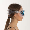 Masque de snorkeling plongée Extreme 50 Clear-Light-Bleu Seac 75-65BC-SKL