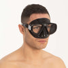 Masque de snorkeling plongée Extreme 50 Noir-Noir Seac 75-65N-SBL