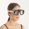 Masque de snorkeling plongée Extreme 50 Clear-Noir Seac 75-65N-SKL