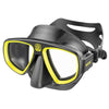 Masque de plongée Extreme 50 Noir-Jaune Seac 75-65NY-SBL