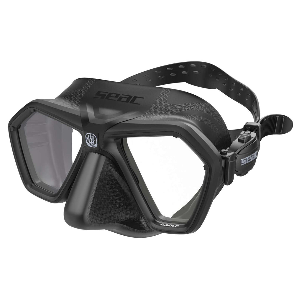 Masque de freediving et de spearfishing Eagle Noir Seac 75-66N-SBL