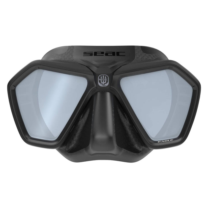 Masque de freediving et de spearfishing Eagle Miroir Argenté Noir Seac 75-66NS-SBL-LS