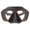 Masque de freediving et de spearfishing Eagle Noir-Rouge Seac 75-66R-SBL