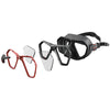 Masque de freediving et de spearfishing Eagle Noir-Rouge Seac 75-66R-SBL