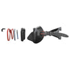 Masque de freediving et de spearfishing Eagle Noir-Rouge Seac 75-66R-SBL