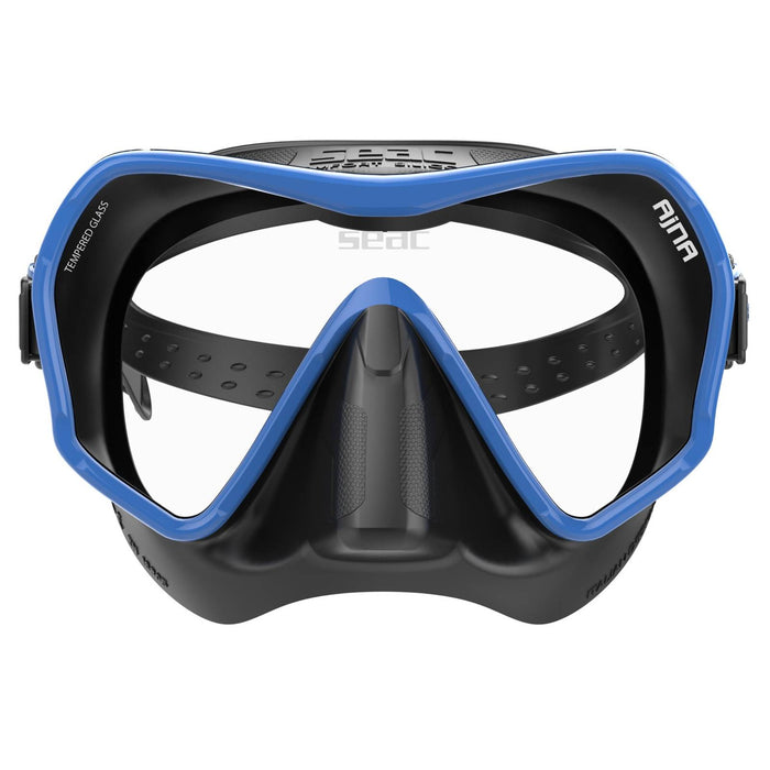 Masque de plongée Ajna Noir-Bleu Seac 75-67B-SBL
