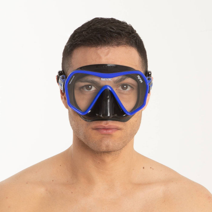 Masque de plongée Ajna Noir-Bleu Seac 75-67B-SBL