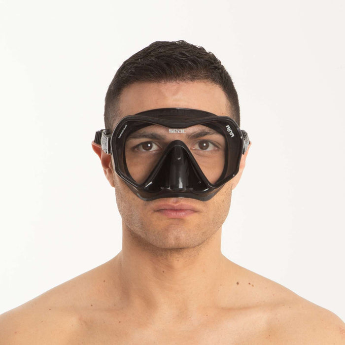 Masque de plongée Ajna Noir-Noir Seac 75-67N-SBL