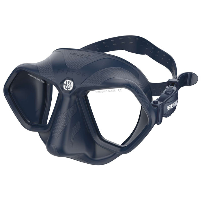 Masque de plongée et de chasse sous-marine Raptor Bleu-Bleu Seac 75-68B-SB