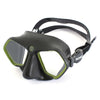 Masque de plongée et de chasse sous-marine Raptor Noir-Vert Seac 75-68V-SBL