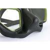 Masque de plongée et de chasse sous-marine Raptor Noir-Vert Seac 75-68V-SBL