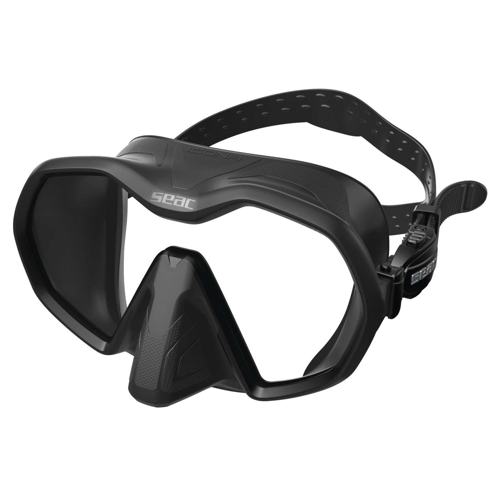 Masque de plongée Icona Noir Seac 75-69N-SBL