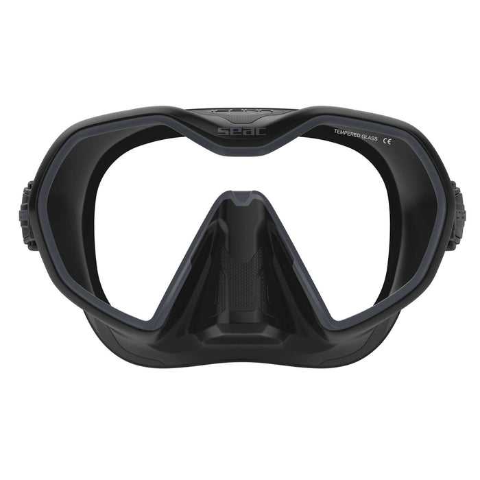 Masque de plongée Icona Noir-Anthracite Seac 75-69NA-SBL