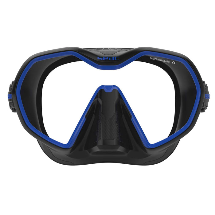 Masque de plongée Icona Noir-Bleu Seac 75-69NB-SBL