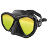 Masque de plongée Symbol Lentilles Miroir Noir-Noir Seac 75-70N-SBL-LS