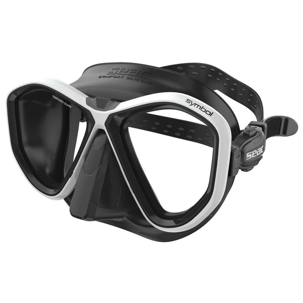 Masque de plongée Symbol Noir-Blanc Seac 75-70W-SBL