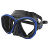 Masque de plongée Symbol Ajustement Asiatique Noir-Bleu Seac 75-72B-SBL