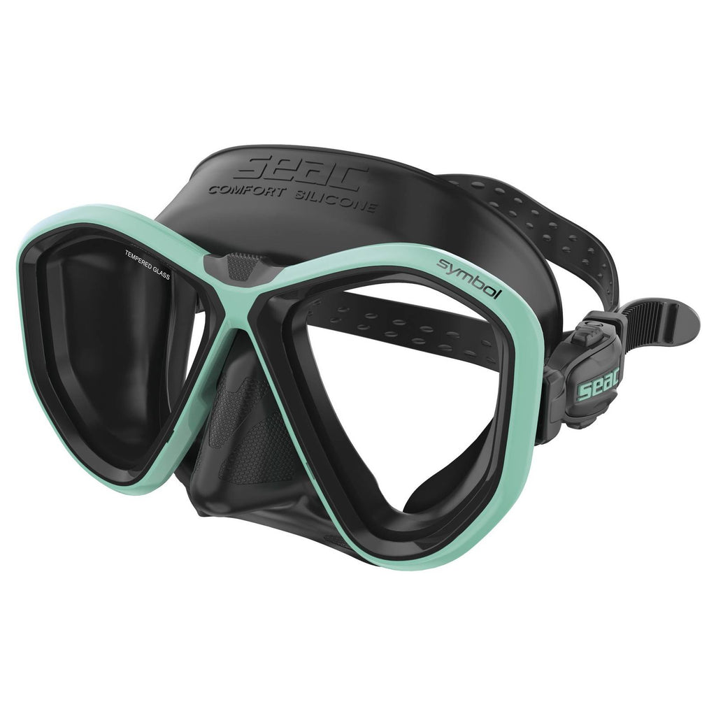 Masque de plongée Symbol Ajustement Asiatique Noir-Tiffany Seac 75-72TI-SBL