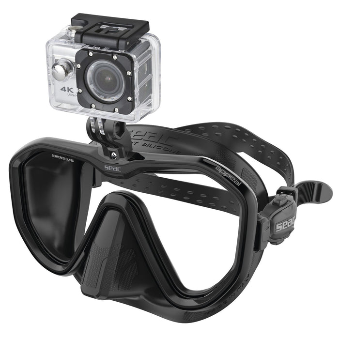 Masque de plongée Appeal Pro Noir Seac 75-74N-SBL