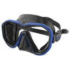 Masque de plongée Appeal Ajustement Asiatique Noir-Bleu Seac 75-75B-SBL