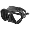 Masque de plongée Appeal Ajustement Asiatique Noir-Noir Seac 75-75N-SBL