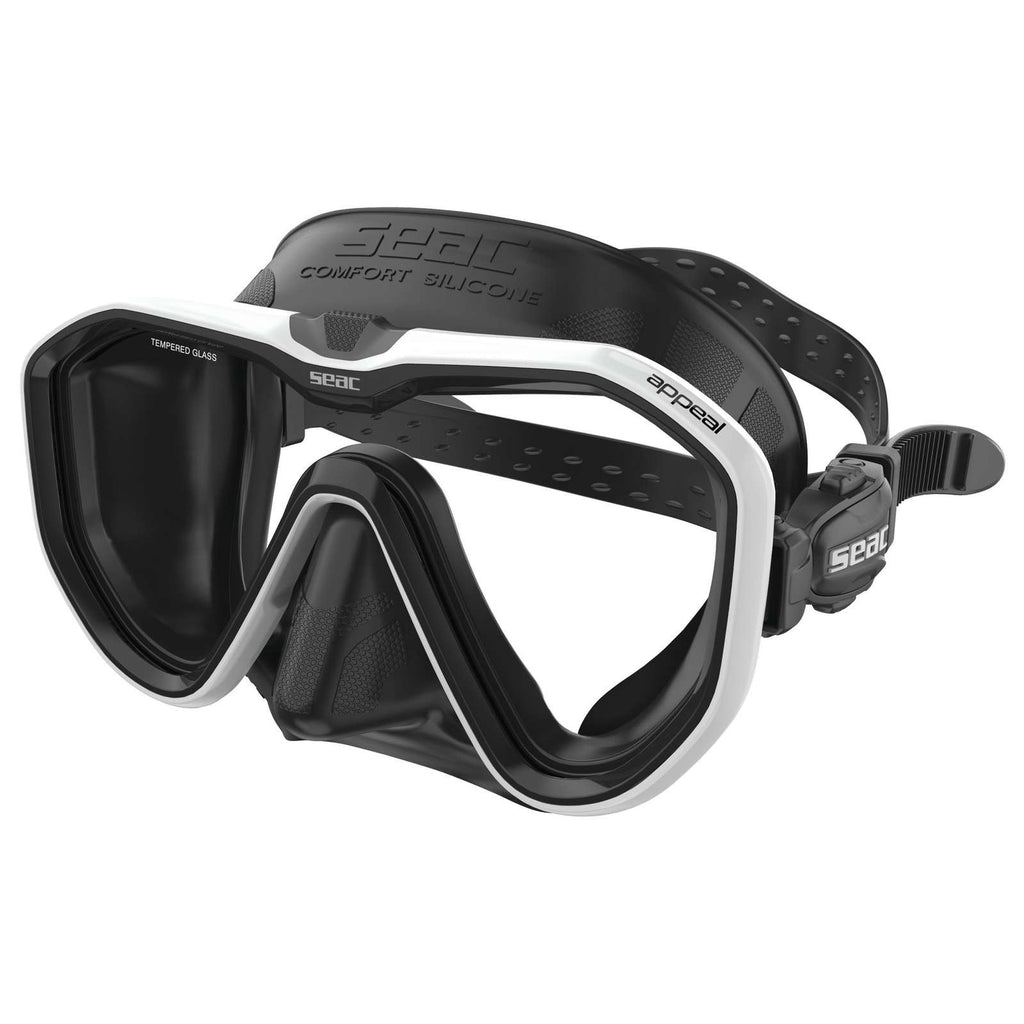 Masque de plongée Appeal Asin Fit Noir-Blanc Seac 75-75W-SBL