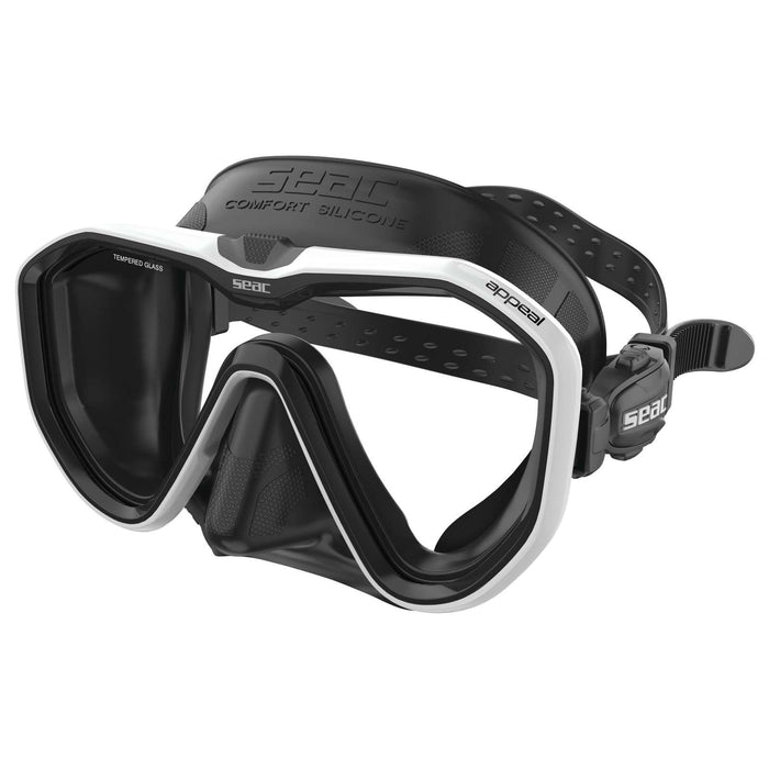 Masque de plongée Appeal Asin Fit Noir-Blanc Seac 75-75W-SBL