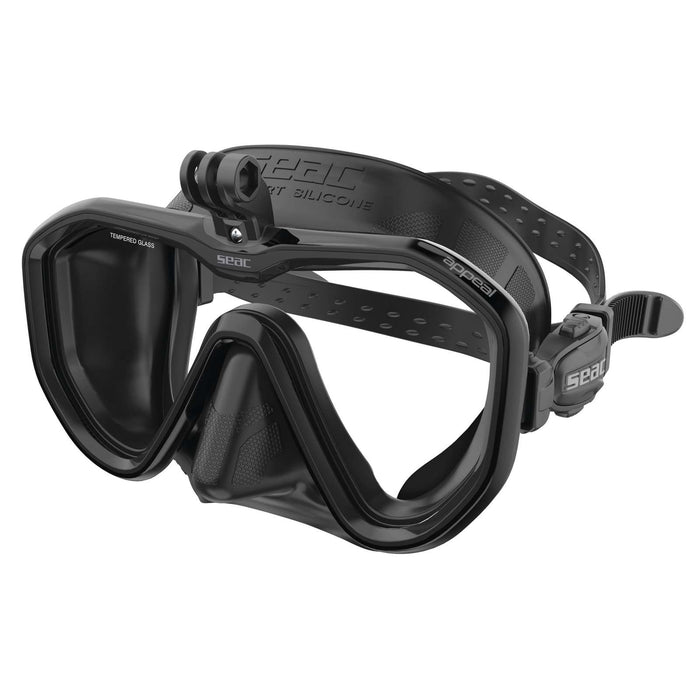 Masque de plongée Appeal Asian Fit Pro Noir Seac 75-76N-SBL
