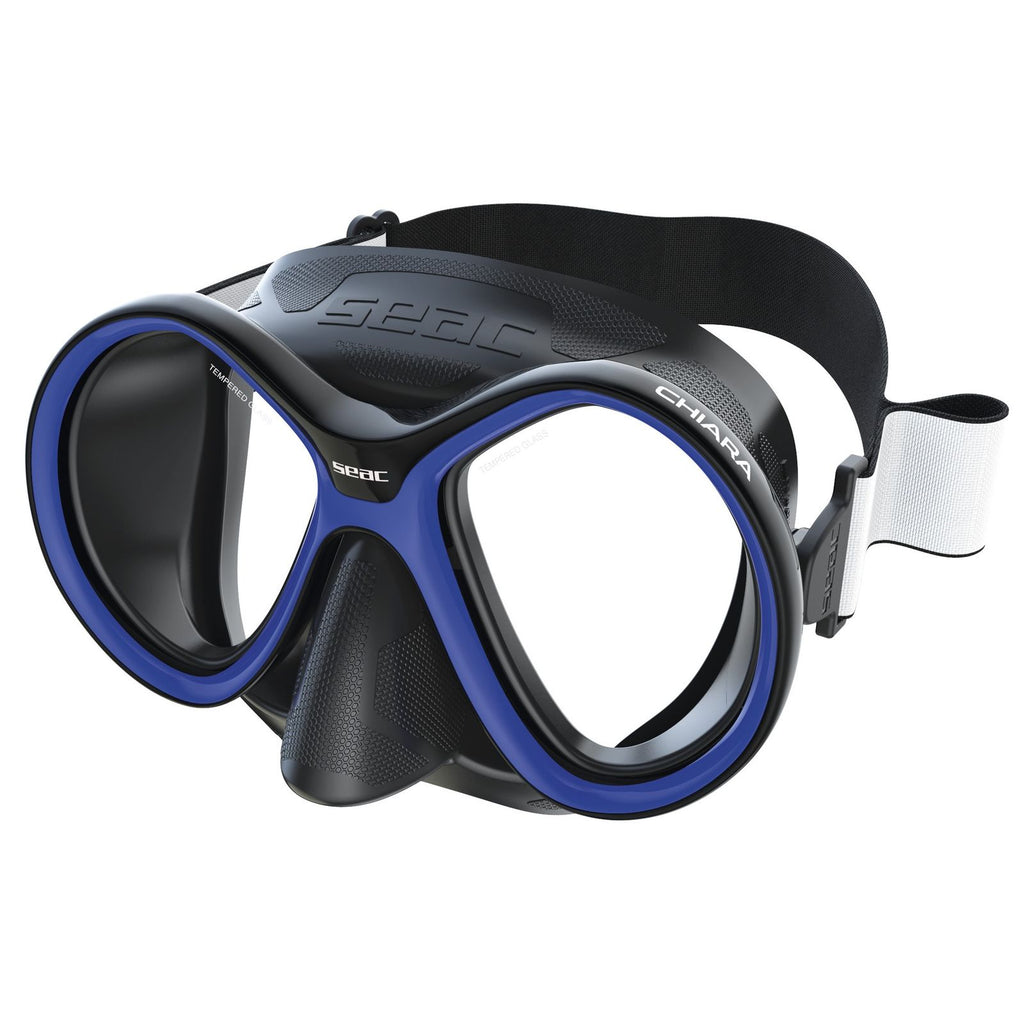 Masque de plongée Chiara Noir-Bleu Seac 75-77B-SBL