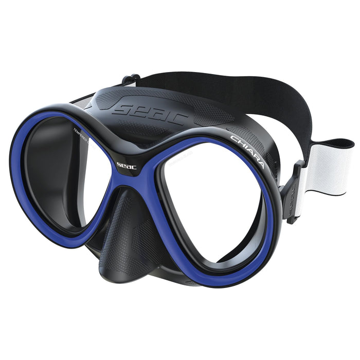Masque de plongée Chiara Noir-Bleu Seac 75-77B-SBL