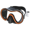 Masque de plongée Sunrise Noir-Orange Seac 75-78B-SKL