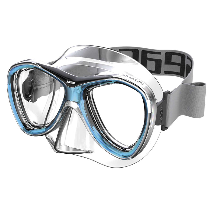 Masque de snorkeling Amalfi Aquamarine Seac 75-79A-SKL