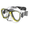 Masque de snorkeling Amalfi Jaune Seac 75-79Y-SKL